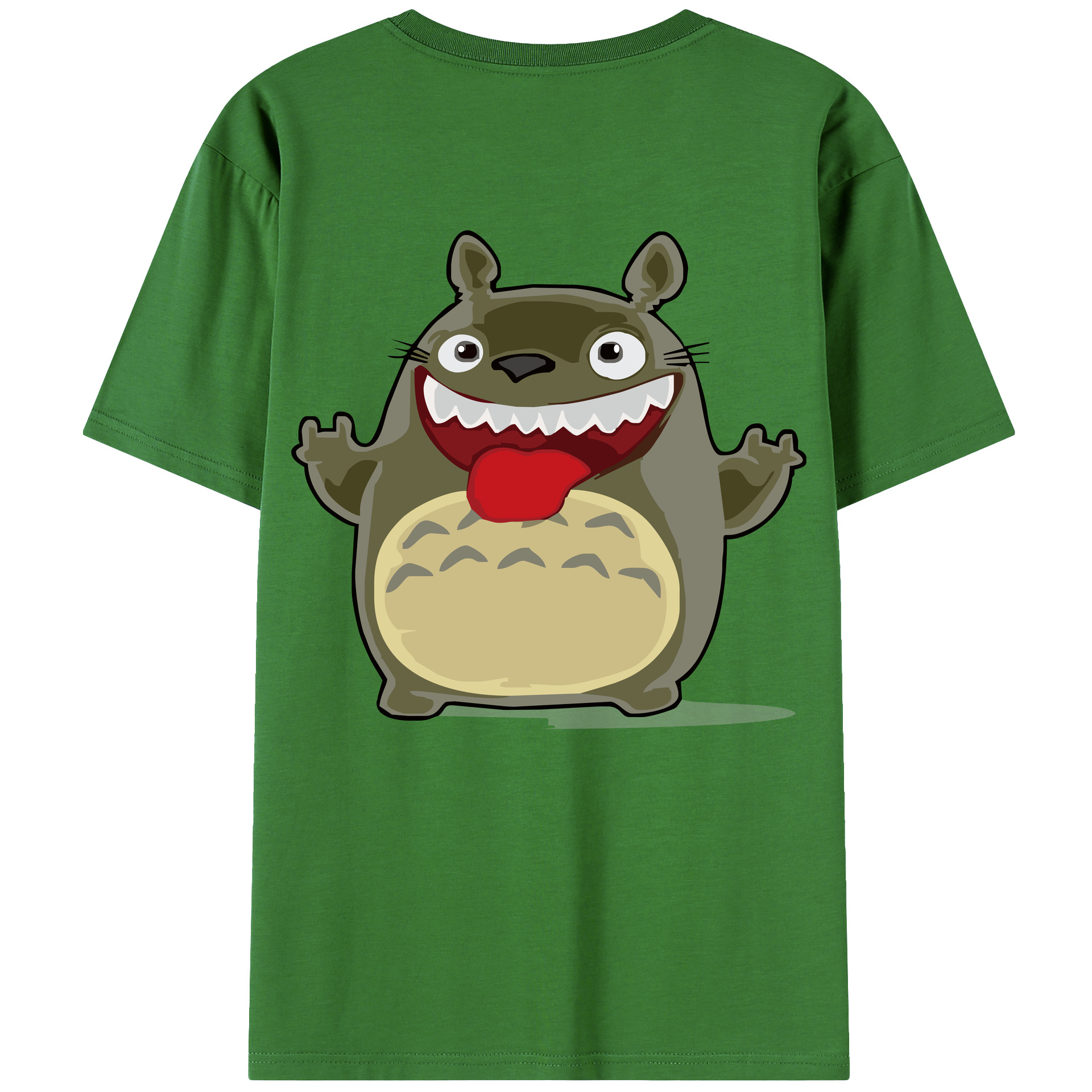 （画像用） となりのトトロ 草壁メイ 草壁サツキ My Neighbor Totoro Satsuki Kusakabe Mei Kusakabe レディース半袖Tシャツ(バックプリント)